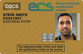 Electrical Fitter Gold ECS Card